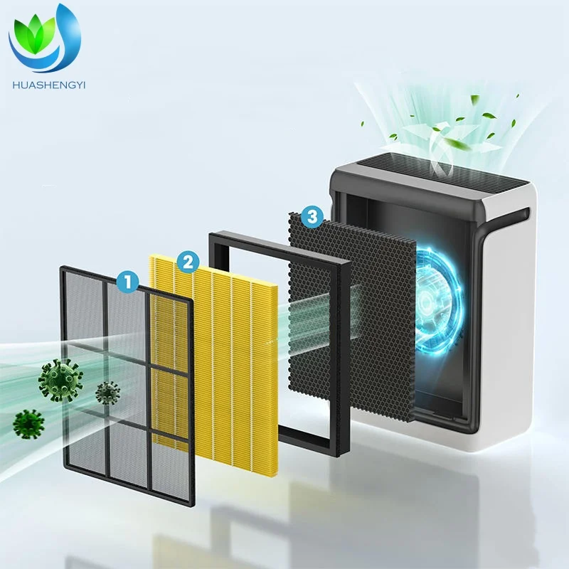 H13 Home Air Purifier  Hepa Filter Replacement Air Purifier Hepa Filter Air Purifier Filter & Activated Carbon Filter