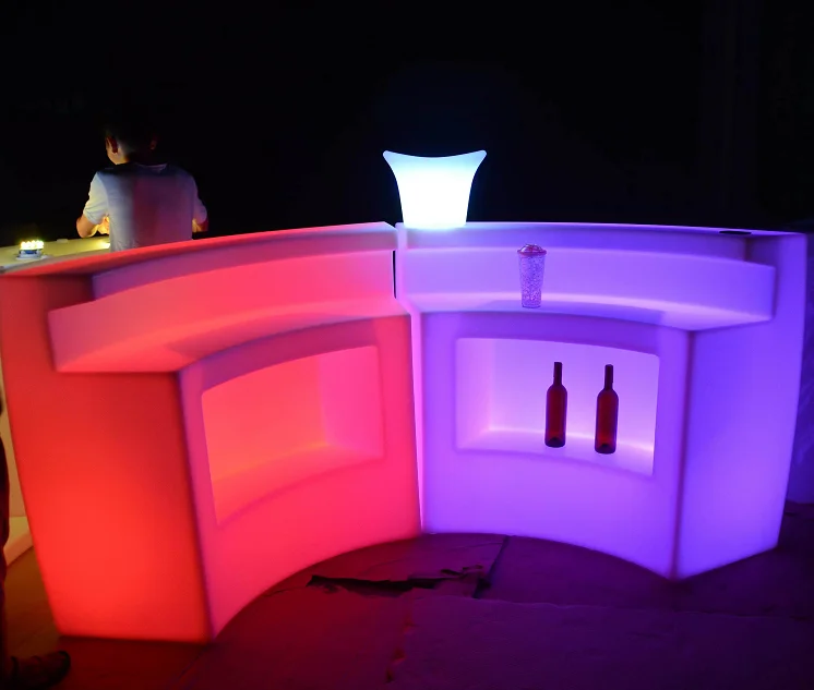 Outdoor Led Bar Counter,Glow Led Mobile Bar,Led Portable Bar - Buy Led  Portable Bar,Glow Led Mobile Bar,Outdoor Led Bar Counter Product on  