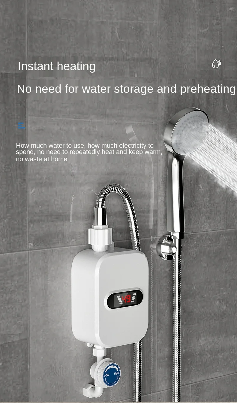 Wholesale 3000w Instant Electric Shower Water Heater