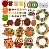 Hedgehog owl garland 1