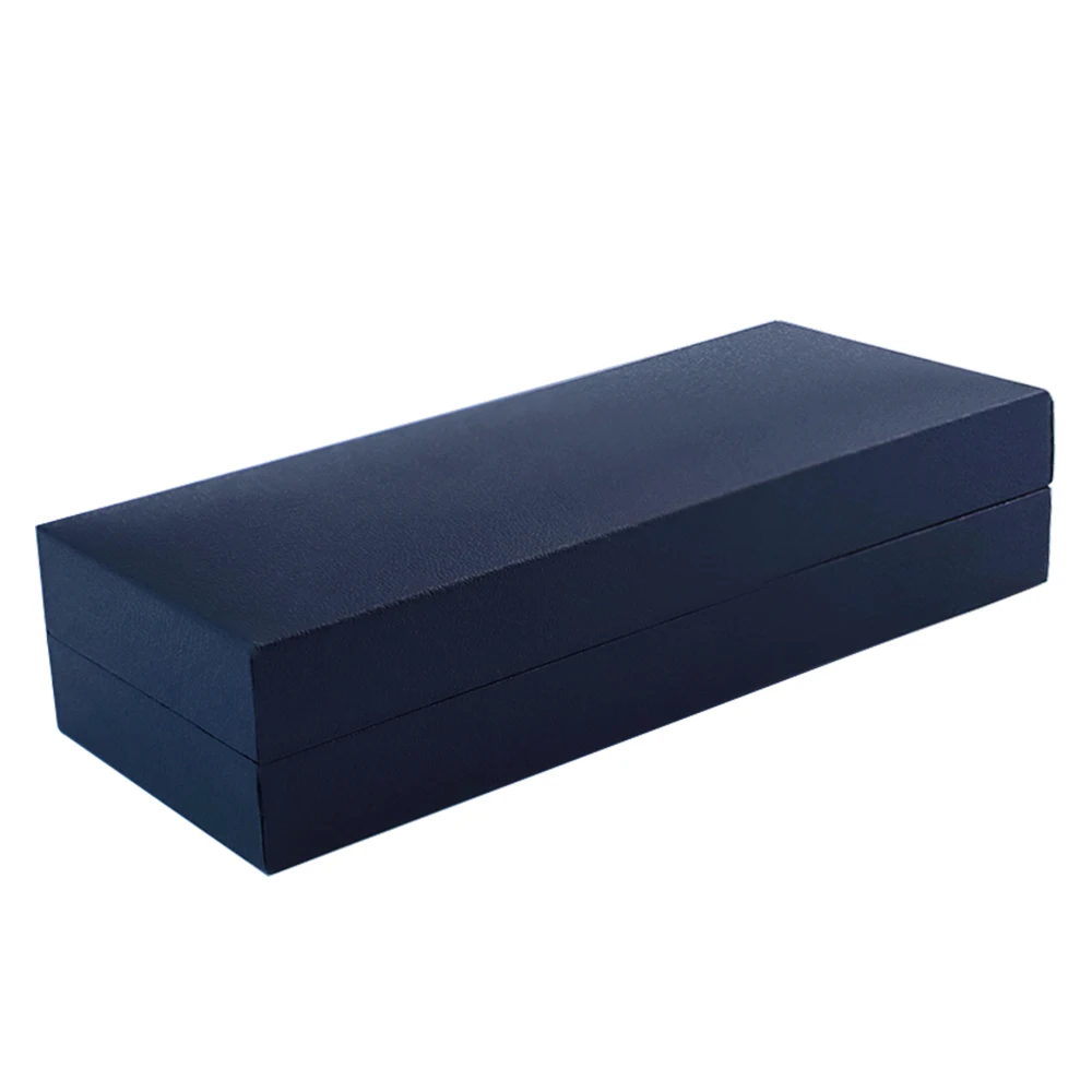 Fancy Business Pen Box Black with White Soft Fabric for Packing Gift Pens