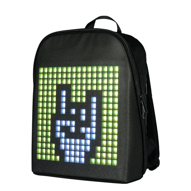 Light and Small Led Backpack Newest Smart Portable LED Bag  Mobile Controlled Lighting Led Backpack