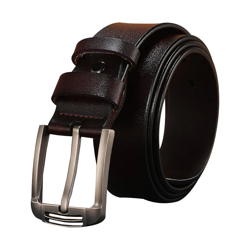 Leather belt men Korean fashion leather belt casual jeans business men’s belt