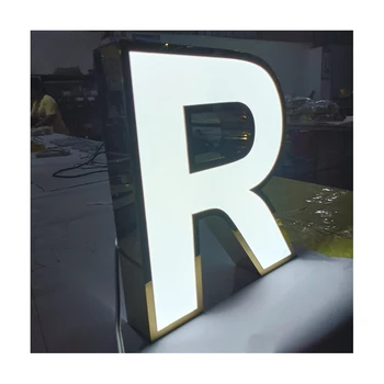 3d Illuminated Channel Letters Store Front Sign Board Advertising Logo Led Business Sign Indoor Outdoor Signage Electronic Sign