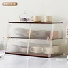 [Con puerta] Marrón, 51 cm de largo, 3 niveles (trapezoidal)