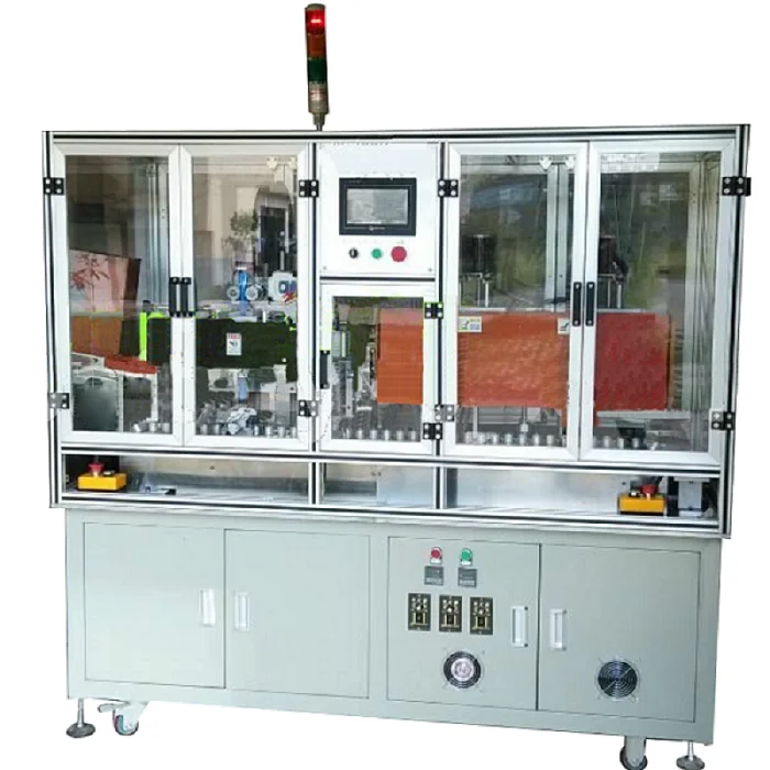 Automatic PVC Heat Shrink Wrapping Machine 18650 Battery Shrinking Machine For Cylindrical Battery