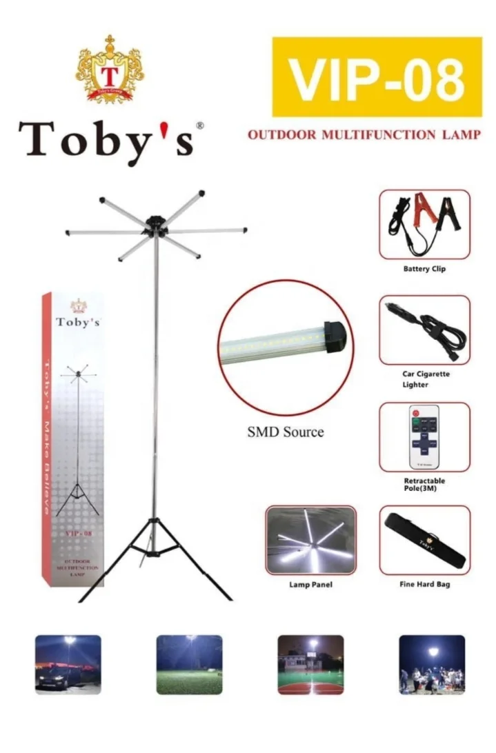 Toby's Camping Light Set 8000 Watt