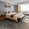 wall to wall carpet --Brown