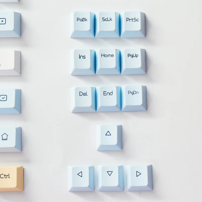 AFLION Custom Resin Dye Sublimation Keycap Blank  139 Anime Laptop Pbt High Quality Keycaps