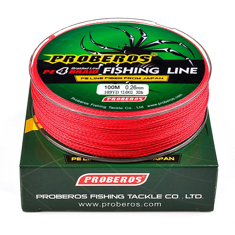 PROBEROS PE Fishing Line 9 Braids 300M&500M&1000M&2000M Multicolor 9 Weaves Braided  Line 40LB-110LB PE Line Fishing Tackle - AliExpress