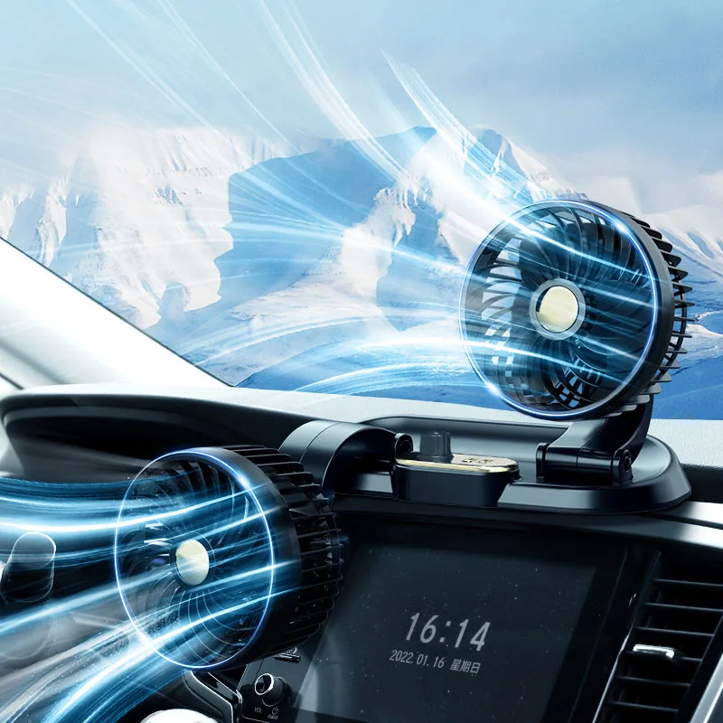 Заводская цена изготовленный по индивидуальному заказу 360 вентилятор для каравана морского катера 24 В автомобильные вентиляторы воздушного охлаждения кабины Запчасти и аксессуары грузовиков