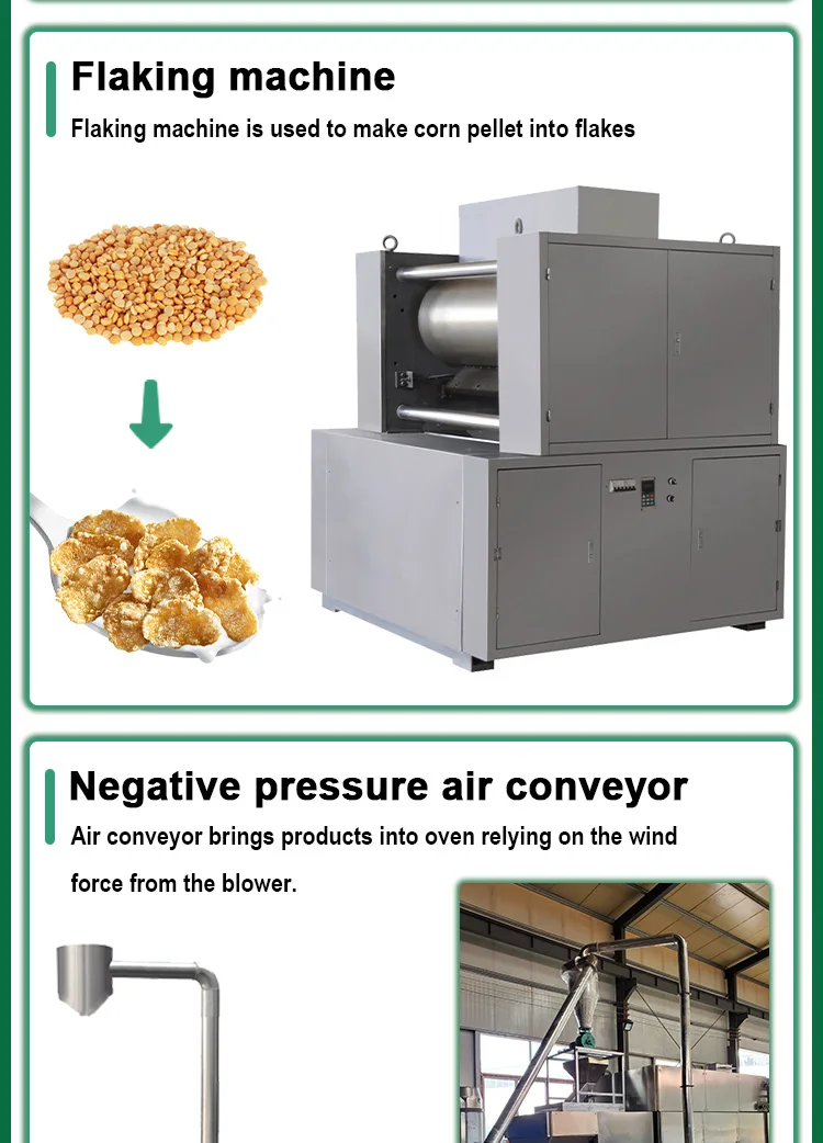 Sunpring Breakfast Cereal Machine Breakfast Cereal Cornflake Extruder ...