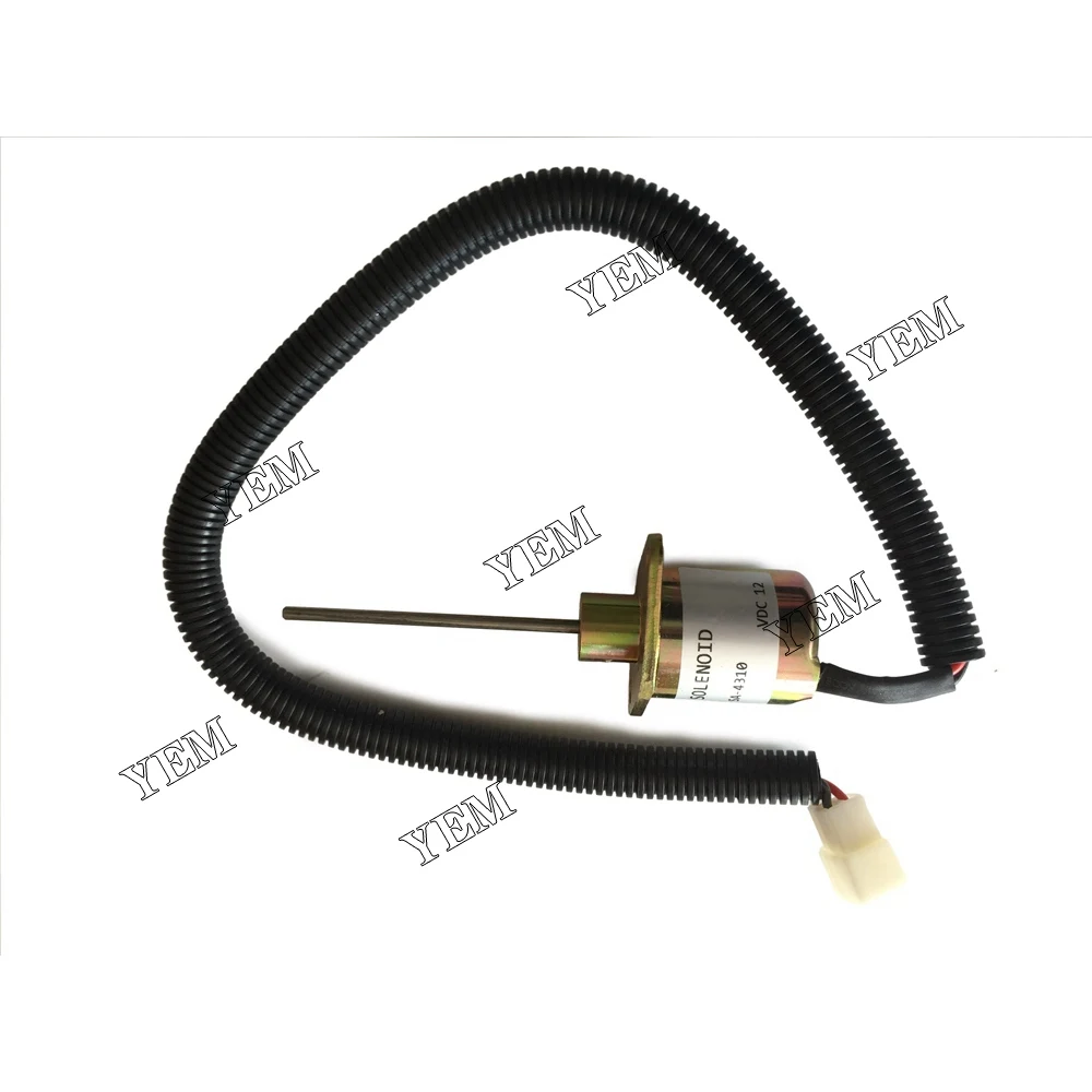 Fuel Shut Off Stop Solenoid 17490-60010 SA-4310-12 Fit for Kubota Agricultural Spare Parts