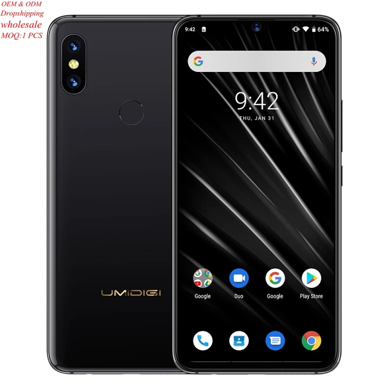 UMIDIGI S3 Pro - Dual 4G, 6GB RAM, 128GB Storage, 5150mah Battery