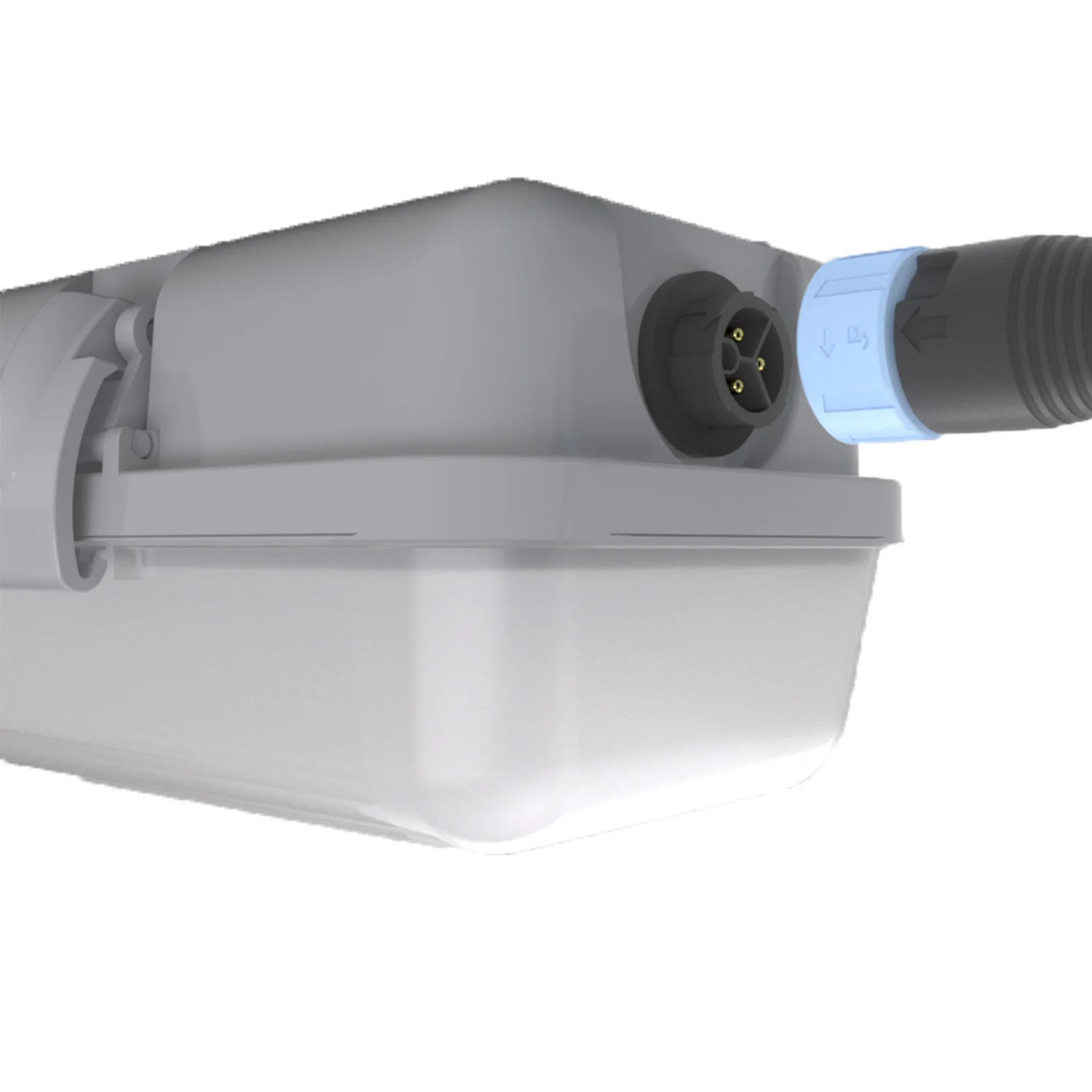 36W 4FT LED Batten Light CCT Tunable IP65 Waterproof Vapor Tight CRI80 Dimmable ETL Certified 5-Year Warranty Warehouse Factory