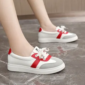 YQ66 Fashion New Breathable Girls Casual Little White Shoes Women's Summer Height Increasing Sneakers
