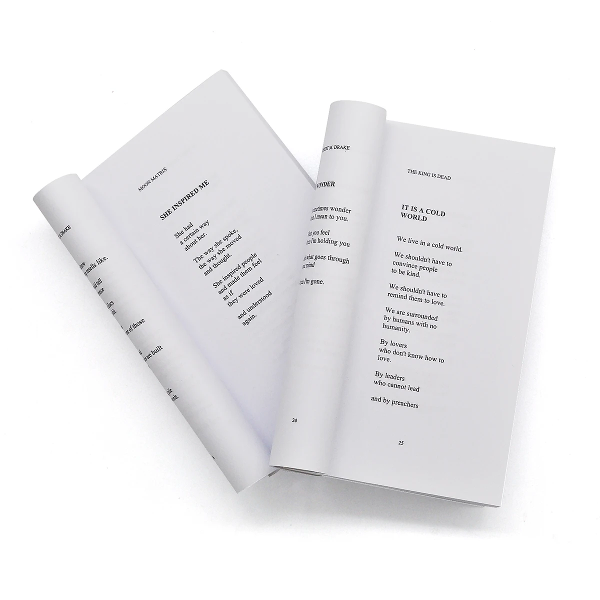 Hot Sale Custom Pocket Poems for Reading Perfect Binding Soft Cover Book Offset Printing on Art Paper with Custom Logo factory