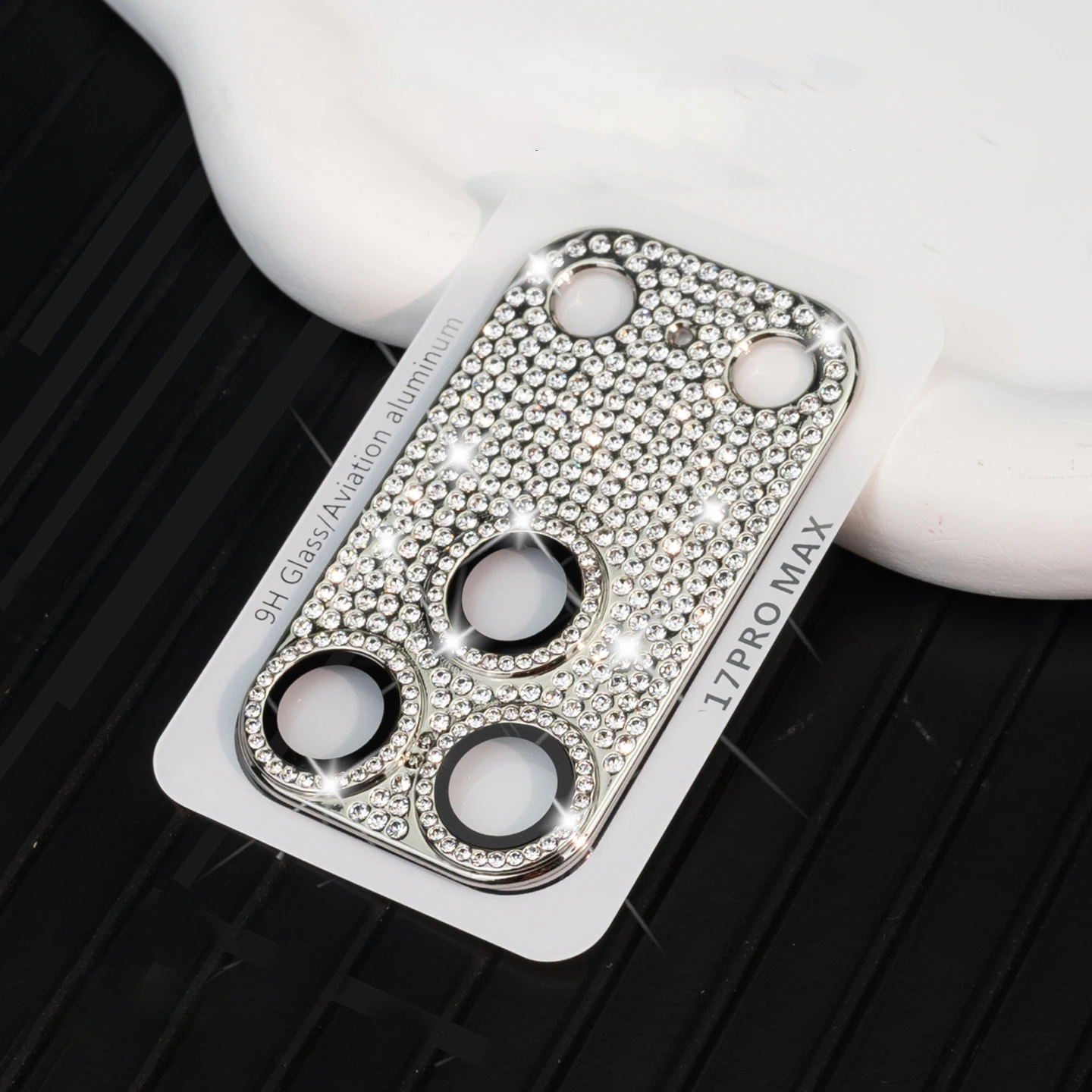 Diamond Glitter Lens Protector for iPhone 17 Pro Max