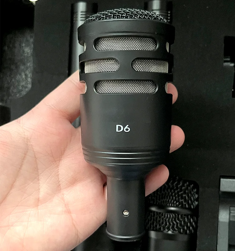 Audix Dp72 Professional Drum Microphone Kit Musical Instrument 7 Pcs