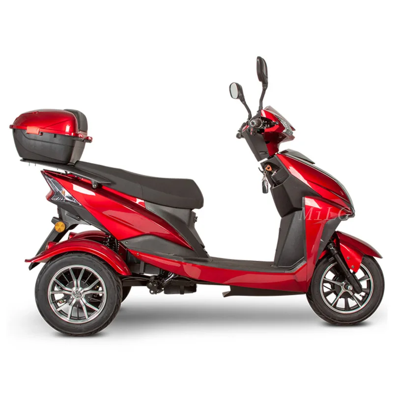 Assisted Pedaling Cabin Wheels for Steering to the Right Electric Cargo Tricycles