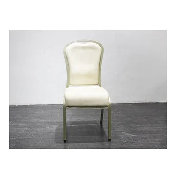 stacking Metal frame hotel banquet hall chairs dining room chairs