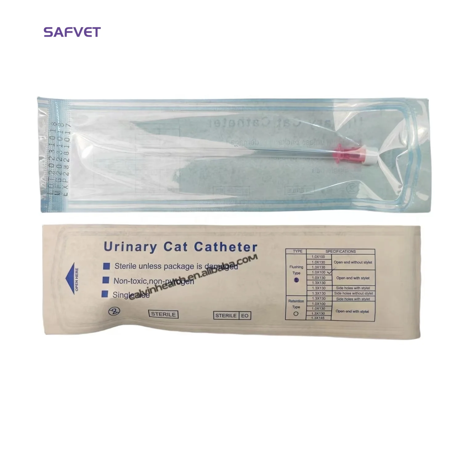 Vet Wrap Bandage+cat Dog Urinary Catheter Sterile+pet Dog Feline Rapid