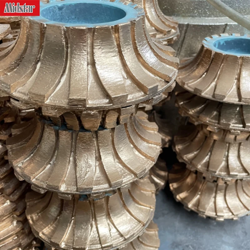 Table Performance Profiling Wheel Sintered Diamond Stone Edge Profiling Wheel for Countertop Grinding ...