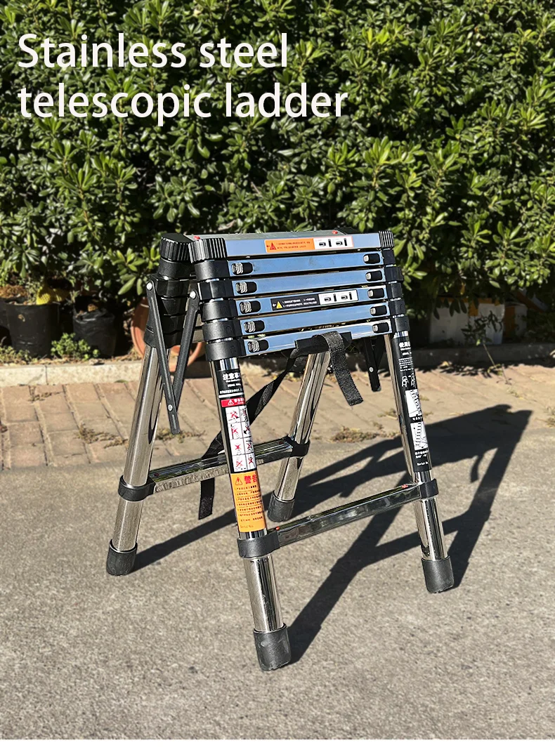 Highquality Ladders Steel Folding Ladder Double Sided Fold Ladder For