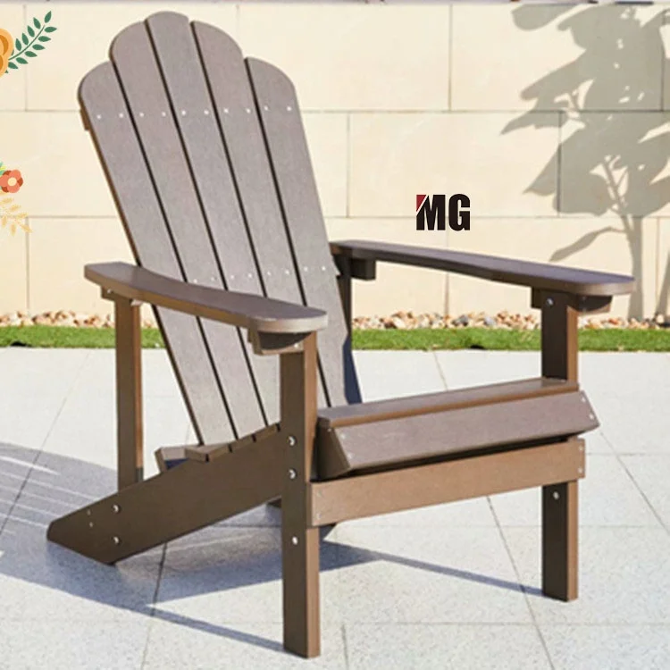 Fire Pit Seating Composite Wood Cape Cod Chair Recycled Plastic HDPE Adirondack Chair