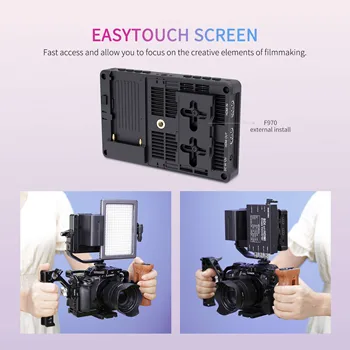 FEELWORLD F5 Pro V4 6" IPS Touch Screen Camera Monitor for DSLR  FHD 450cd/m² Brightness Factory Direct with Custom Logo detail image