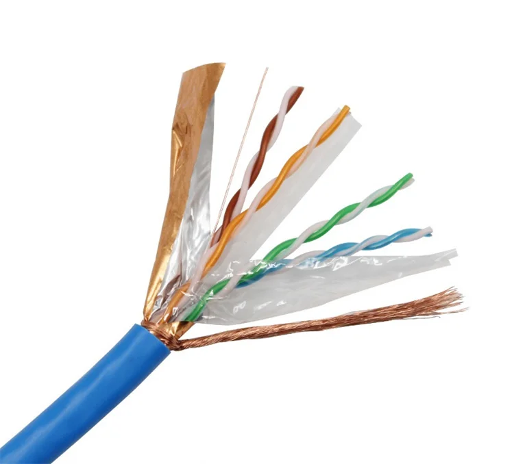 High Speed Sftp Cat6 Network Cable Cat6 Utp Cable 305m Copper Cca Utp Cat 6 Cable 305m Box Price