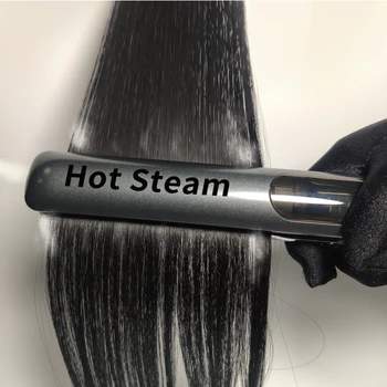 High quality steam pod fer a lisser argan oil steam hair straightener merati steam flat iron