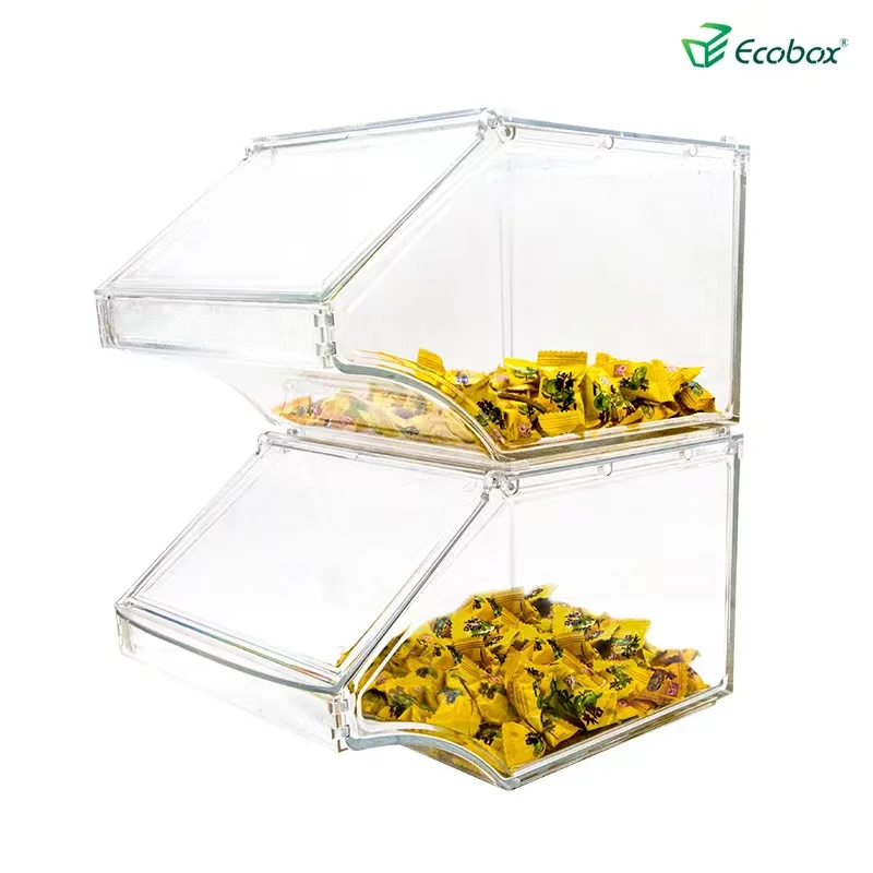 Wholesale Stackable Candy Bin Bulk Food Container for Supermarket ...