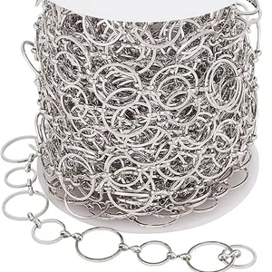 Arricraft Handmade Brass Chains Gold Filled Chain Link Necklace Bulk for Jewelry Making for Crafting Stunning Jewelry Findings