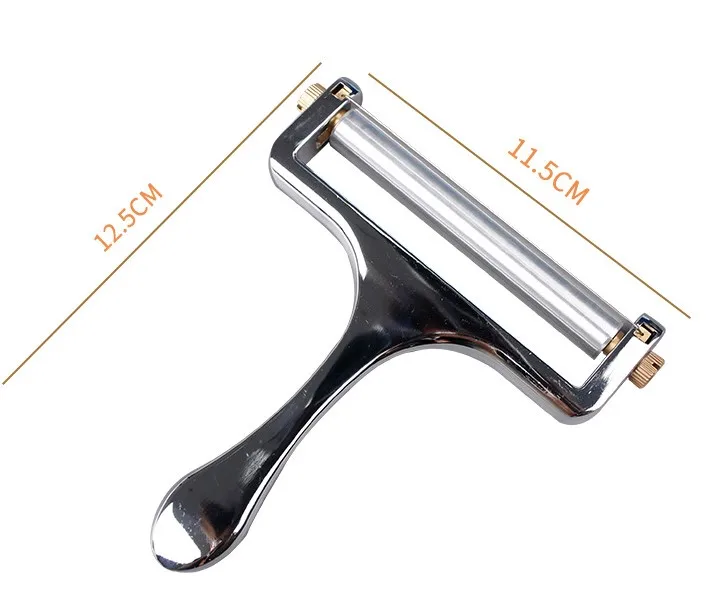 Регулируемая толщина резки сыра из нержавеющей стальной проволоки нож для провода очистки кожуры разных