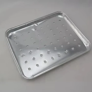 Haute qualité en gros TIA CB77G Boîte carrée de 12 pouces avec couvercle en feuille d'aluminium Stockage de nourriture chaude Récipient alimentaire 4900 ml