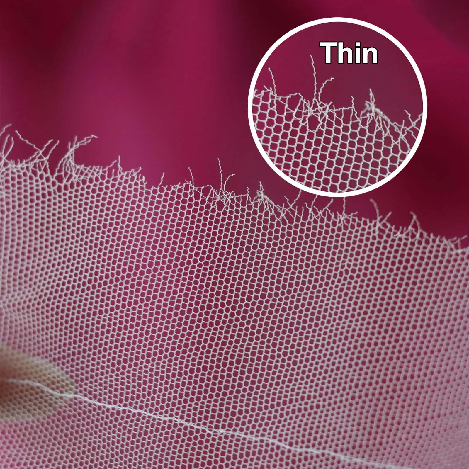 Ultra Thin Invisible Hd Lace For Making Wigs Soft Transparent