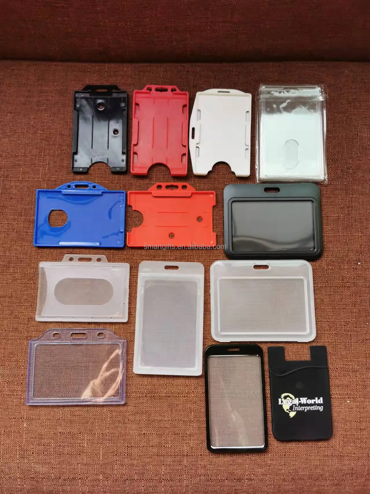 Member Transparent Hard Plastic Id Card Holder For School Buy Id Card