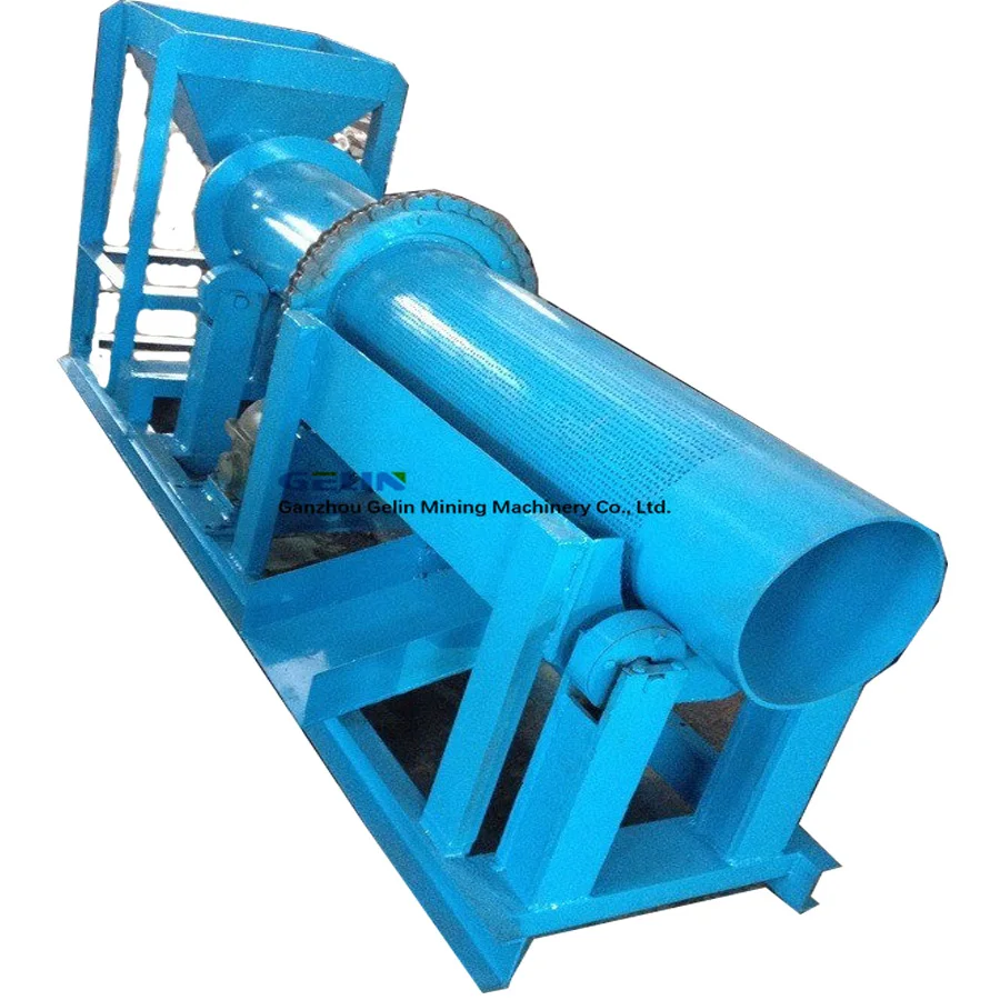 Best Mining Machine Rotary Drum Scrubber to Washing Sand Gravels with Sticky Clay