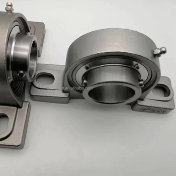 Stainless Steel UCP205-210 Insert Bearings with Housing Grease Lubricated Pillow Block Bearing for Conveyor System