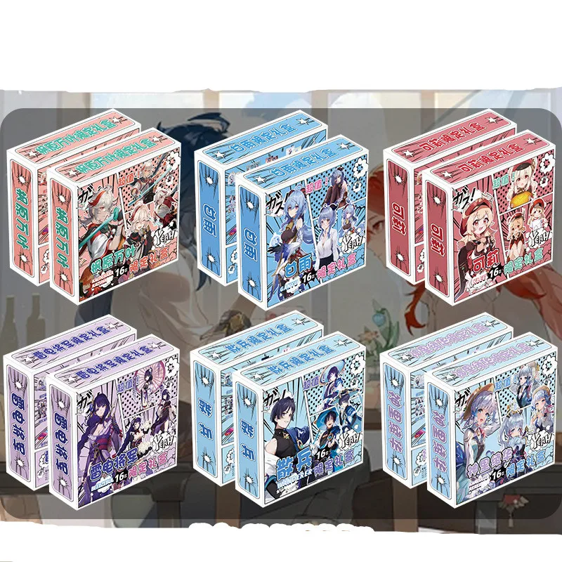 25 Styles Genshin Anime Blind Box Nahida Venti Ganyu Hutao Zhongli