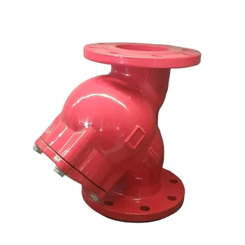 125lb/150lb Ductile Iron Y Shape Filter Strainer ASME Flange Standard with Perforated Tube