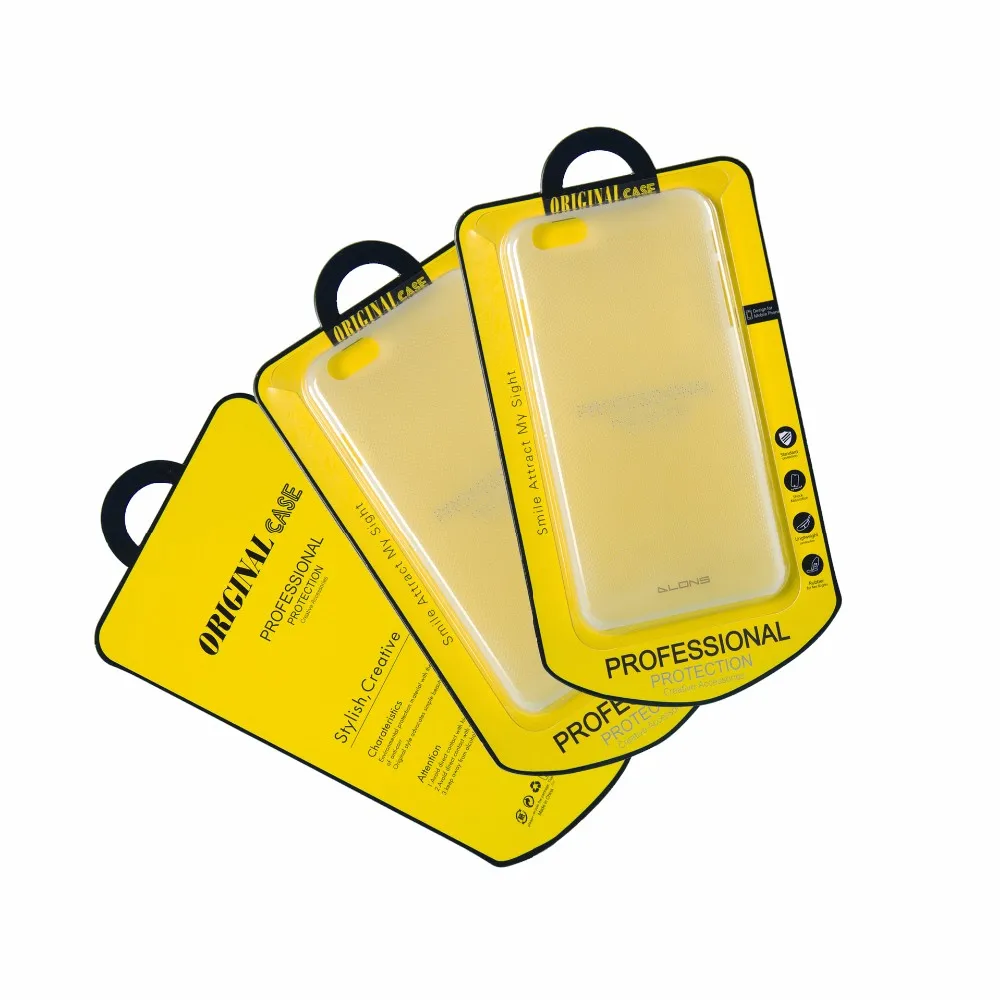 Custom Cell Phone case Retail Blister Plastic Packaging Box Phone case Packaging Customized logo