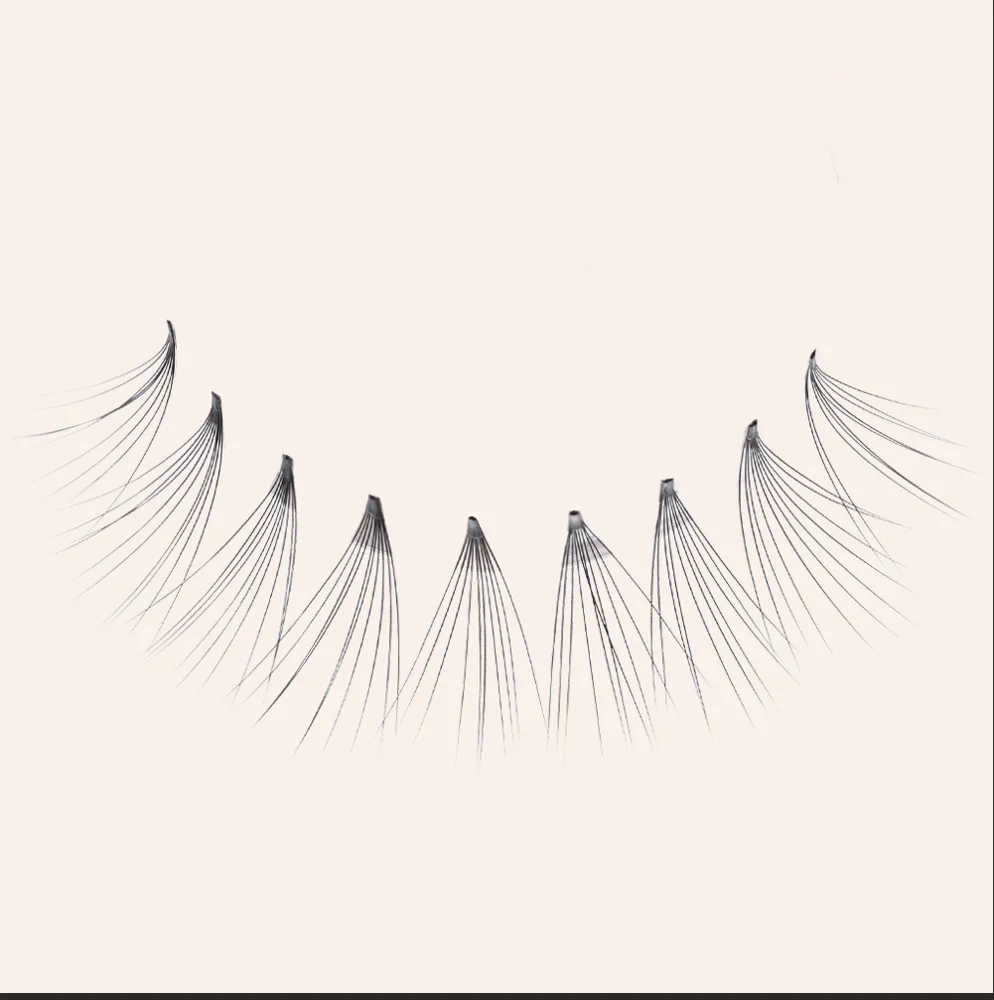 Оптовая продажа, готовые синтетические накладные шелковые ресницы, 3d норковые ресницы