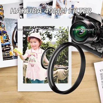 HAKUBA Lens Filter 49mm MC Lens Guard-Protective Filter Glass Multi-Coated Made in Japan CF-LG49 detail image