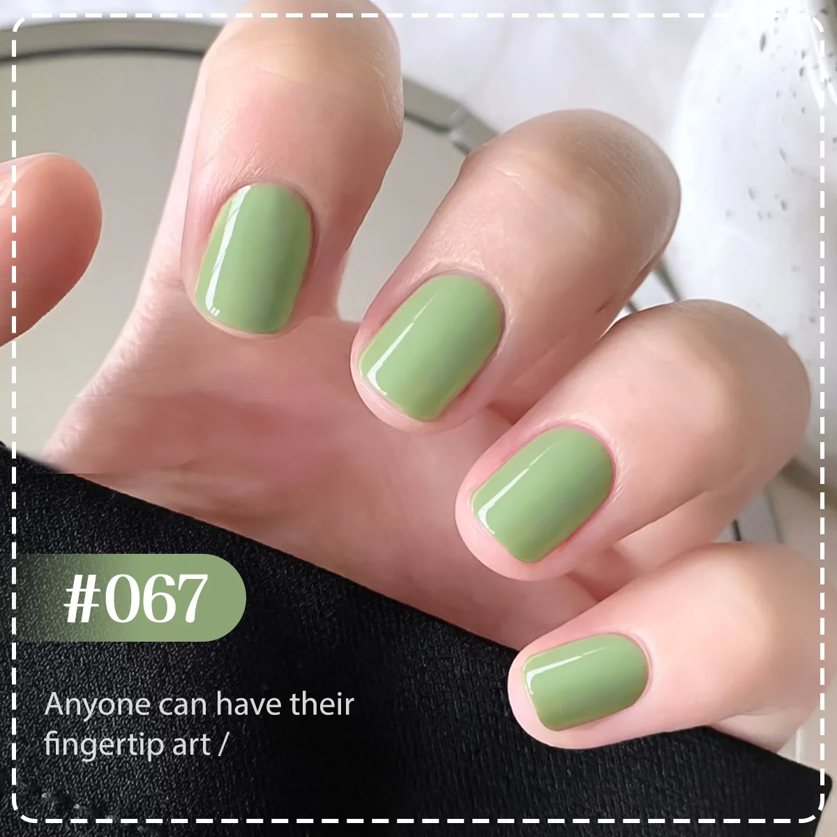 XEIJAYI 6 Colors Macarons Nail Gel Polish Set - Non-Toxic UV Gel