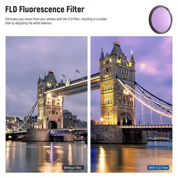NEEWER Close up Camera Len Filters(+1/+2/+4/+10) 49mm ND/CPL/UV/FLD/Close up Filter and Lens Accessories Kit with ND2 ND4 ND8 detail image