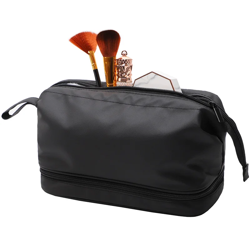 Nieuwe stijl toilettas voor heren en dames, reisbare draagbare waszak, reistas met grote capaciteit, waterdichte opbergzak, cosmetica tas