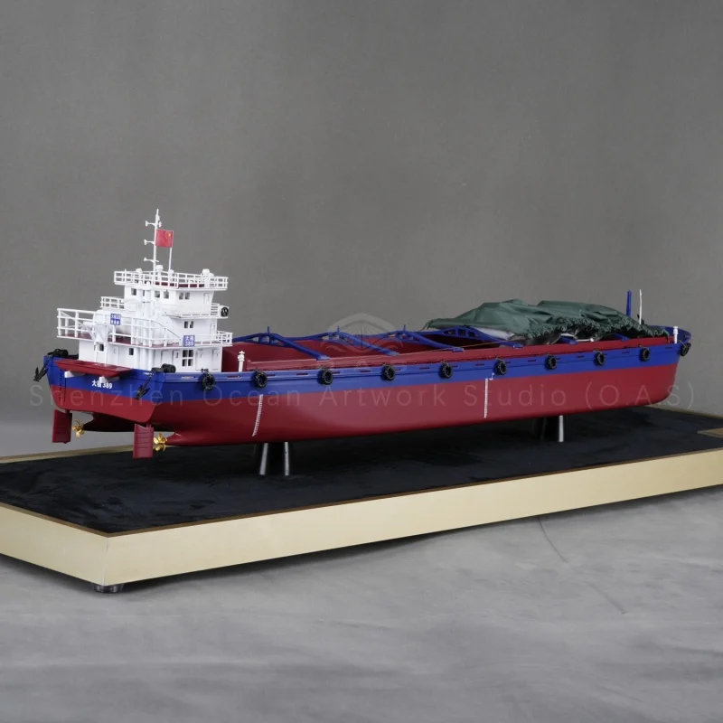 【L】O.A.S Fabrik Håndlavede Højkvalitets Skibemodel Tilpasset 80 cm DF Lastskib Model til Forretningsgaver