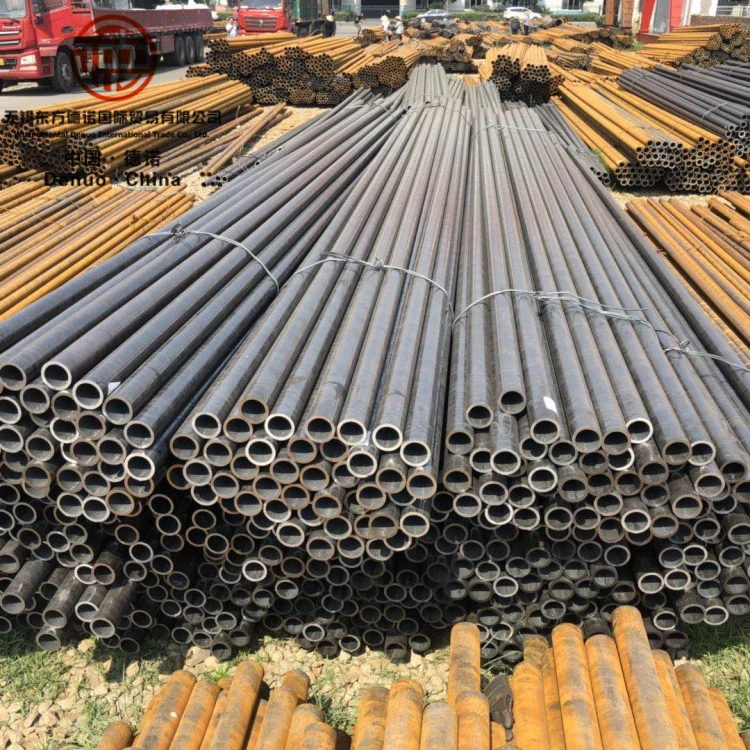 Oil Casing Welded Export Supplier Fluid Galvanized Industrial Iron Carbon ASTM A283 A178-C Seamless Steel Tube